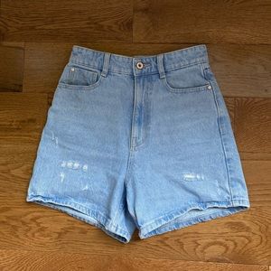 high waisted zara short